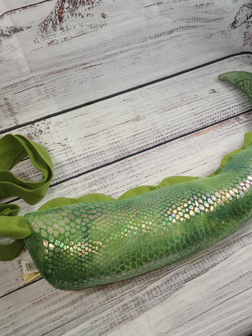 Dinosaur tail and headband costume